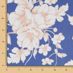 Gaze Bleu Fleurs Vintage - Ribes y Casals