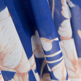 Gaze Bleu Fleurs Vintage - Ribes y Casals