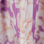 Mousseline Fleurs Mauve Vintage - Ribes y Casals