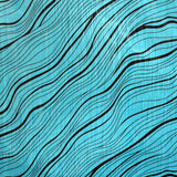 Gaze Rayures Diagonale Bleue - Ribes y Casals