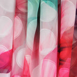 Mousseline Pétales Pois Fuchsia - Ribes y Casals