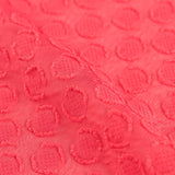 Gase à Pois Plumetis Corail - Ribes y Casals