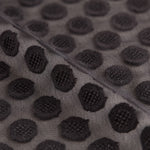 Gase à Pois Plumetis Noir - Ribes y Casals