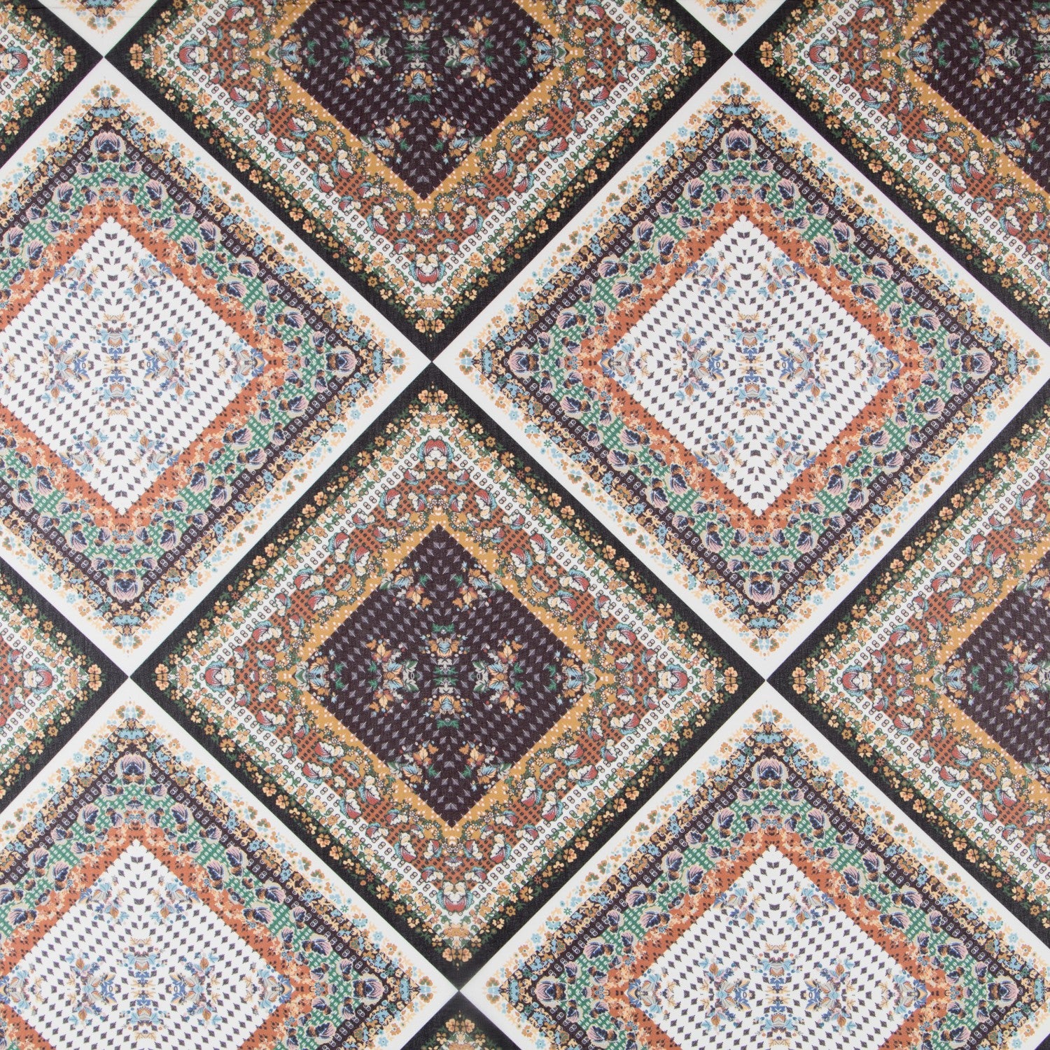 Gaze Patchwork Marron - Ribes y Casals