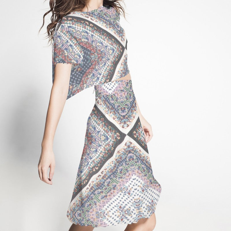 Gasa Patchwork Multicolore - Ribes y Casals