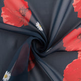 Mousseline Polyester Coquelicots - Ribes y Casals