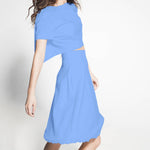 Mousseline de polyester bleue - Ribes y Casals