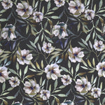 Gase Polyester Botanique Noir - Ribes y Casals