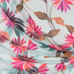 Gase Polyester Exotique Bleu - Ribes y Casals