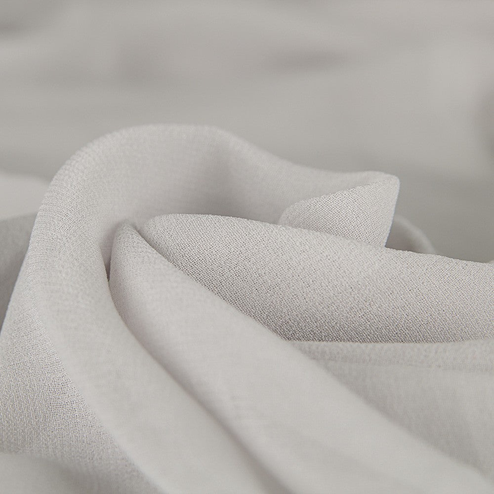 Chute Gaze polyester gris perle 180x150 cm - Ribes y Casals