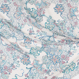 Gase Polyester Indonésie Bleu - Ribes y Casals