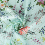 Gaze Polyester Vert Deau - Ribes y Casals