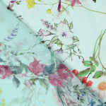 Gaze Polyester Vert Deau - Ribes y Casals