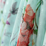 Gaze Polyester Vert Deau - Ribes y Casals