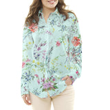 Gaze Polyester Vert Deau - Ribes y Casals