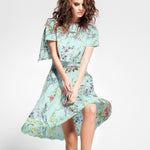 Gaze Polyester Vert Deau - Ribes y Casals