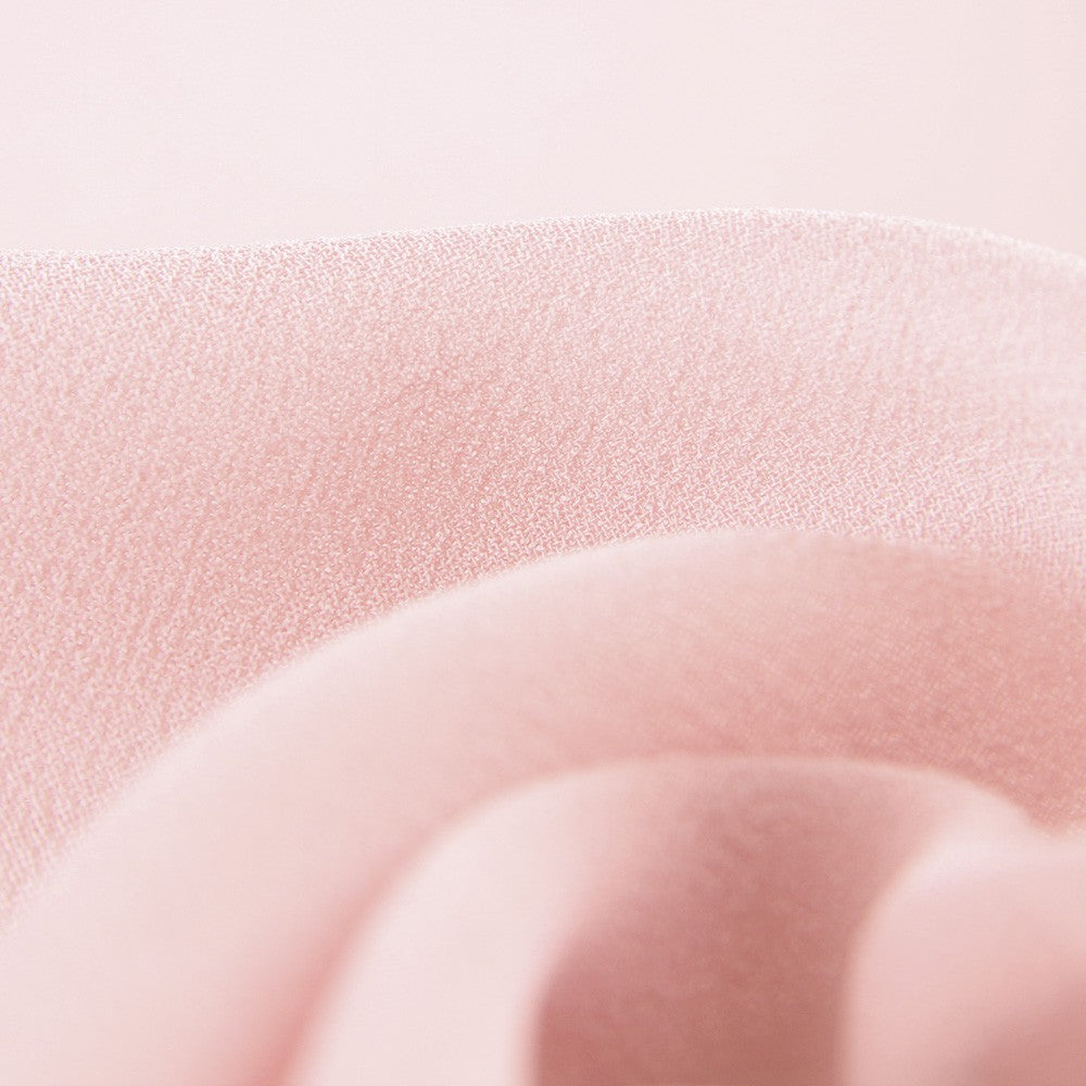 Mousseline Polyester Rose Pâle - Ribes y Casals