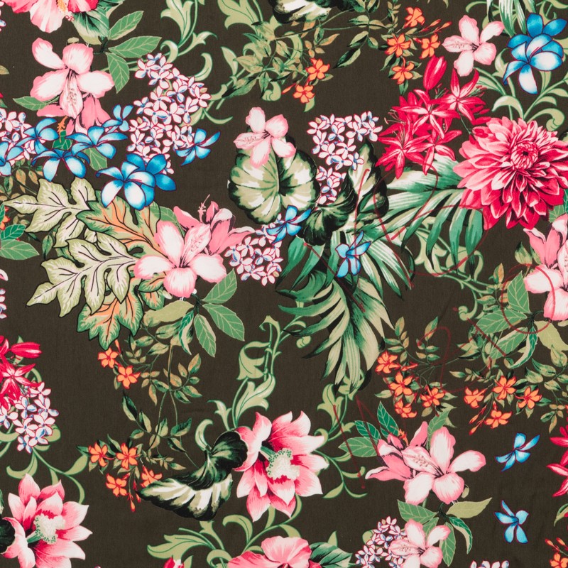 Gase Satin Exotique Vert - Ribes y Casals