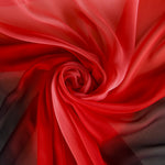 Gaze De Soie Dégradée Noire - Ribes y Casals