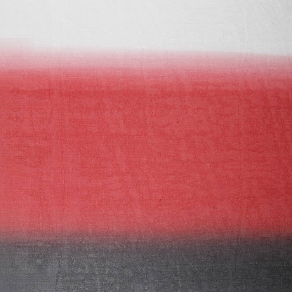 Gaze De Soie Dégradée Rouge - Ribes y Casals
