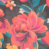 Mousseline Polyester Coquelicots - Ribes y Casals