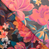 Mousseline Polyester Coquelicots - Ribes y Casals