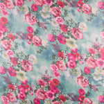 Gaze de Soie Tropical Vert Clair - Ribes y Casals