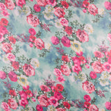 Gaze de Soie Tropical Vert Clair - Ribes y Casals