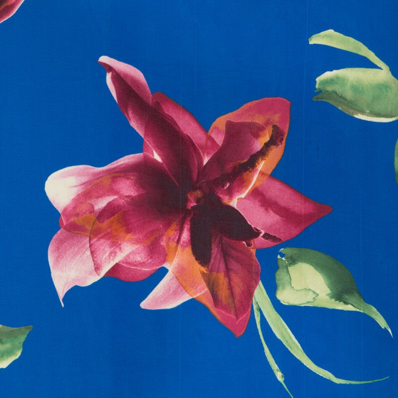 Gaze de Soie Tropical Bleu - Ribes y Casals