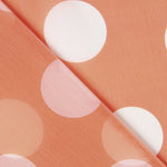 Mousseline Orange Pois Blancs - Ribes y Casals