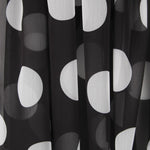 Mousseline Noir Pois Blancs - Ribes y Casals