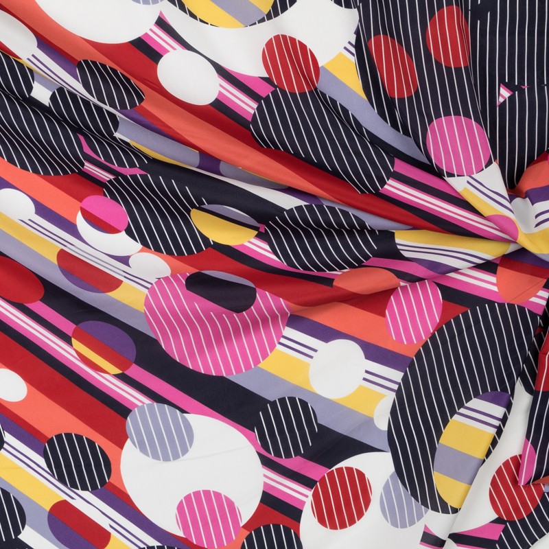 Gase Viscose Disque Multicolor - Ribes y Casals