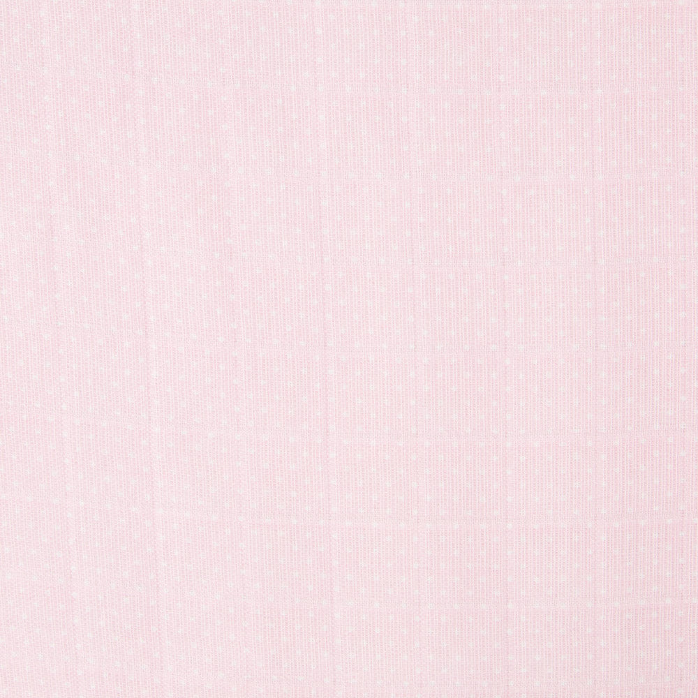 Retal Gasa Algodón Estampada Rosa 45x120 cm - Ribes y Casals