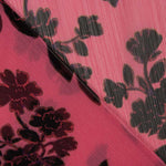 Gaze Bambula Lúrex Coquelicots Noir - Ribes y Casals