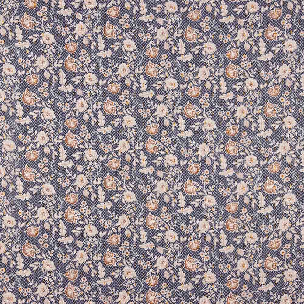 Bambula Lurex Yumai Gaze Violet - Ribes y Casals
