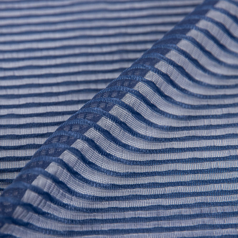 Punto Fino Listado Marino - Ribes y Casals