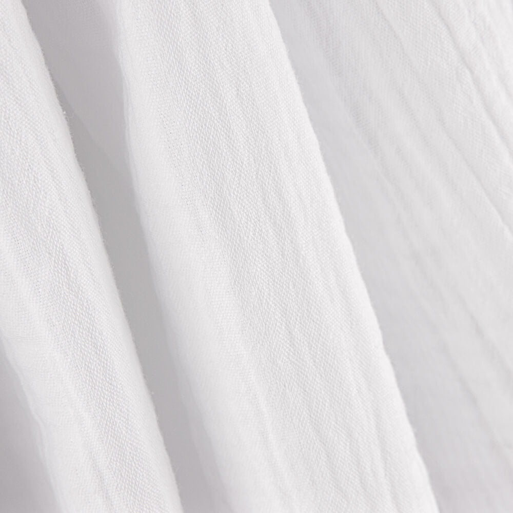 Gaze Bambula de coton blanc Largeur 280 cm. - Ribes y Casals