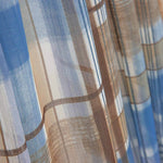 Retal Gasa Bambula Caudros Azules 140x150 cms - Ribes y Casals