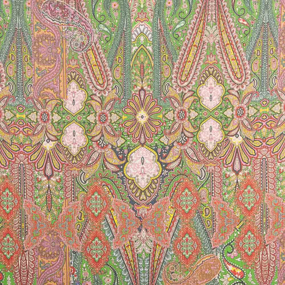 Gaze Bambula Motif Vert - Ribes y Casals