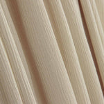 Gaze froissée en viscose sable - Ribes y Casals