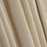 Gaze froissée en viscose sable - Ribes y Casals