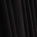 Gaze froissée en viscose noire - Ribes y Casals
