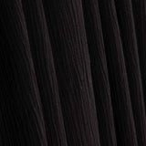 Gaze froissée en viscose noire - Ribes y Casals
