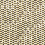 Double Gaze Polyester Géo Rond Jaune - Ribes y Casals