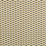 Double Gaze Polyester Géo Rond Jaune - Ribes y Casals