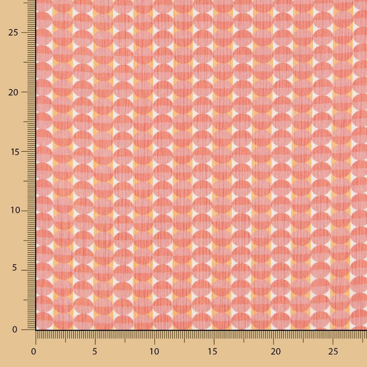 Double Gaze Polyester Géo Rond - Ribes y Casals