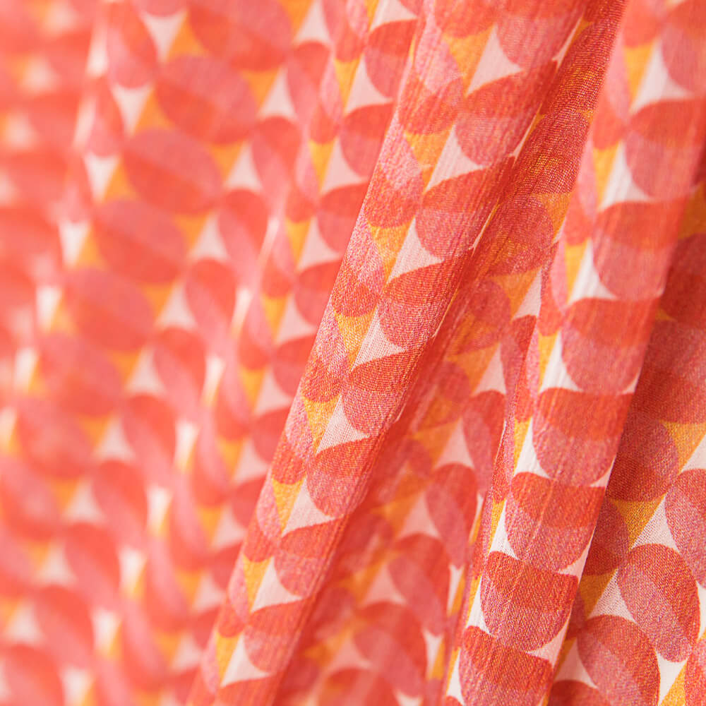 Double Gaze Polyester Géo Rond - Ribes y Casals