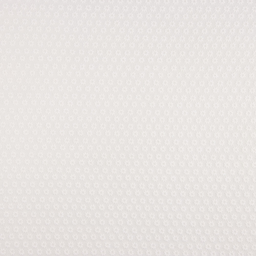 Gaze Bambula Polyester Fleur Blanc Cassé - Ribes y Casals