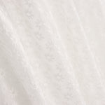 Gaze Bambula Polyester Fleur Blanc Cassé - Ribes y Casals
