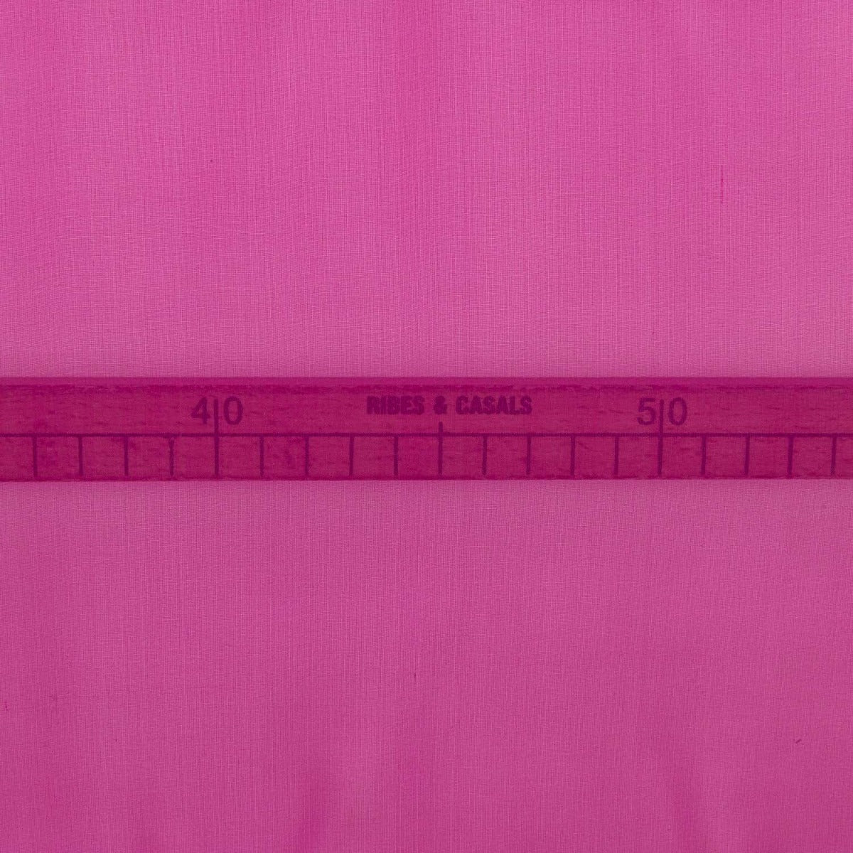 Gase de Soie Naturelle Fuchsia - Ribes y Casals